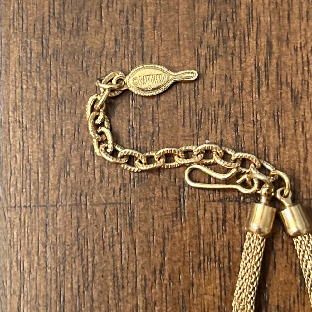 Vintage Sarah Coventry Blue Bar Snake Chain - Picture 13 of 16